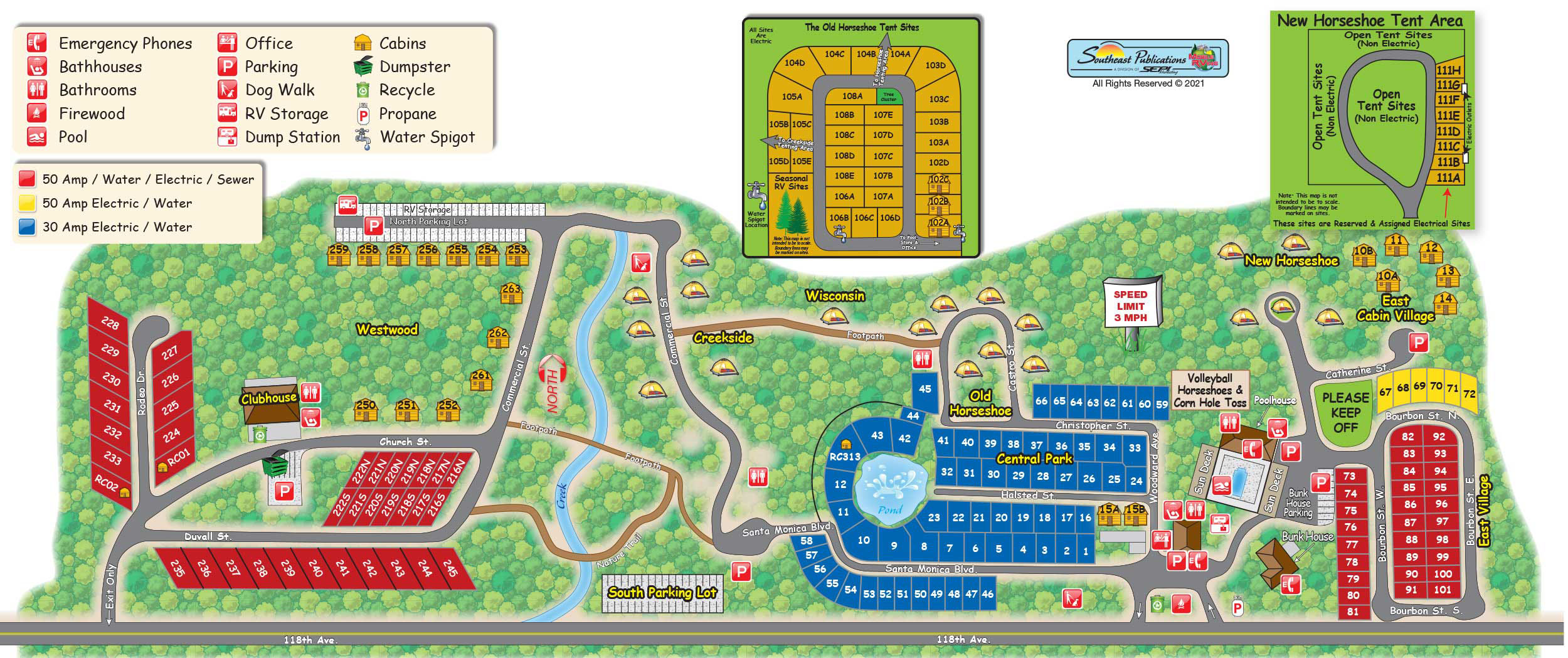 campit resort map