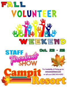 Fall Volunteer Weekend